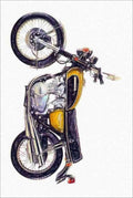 Honda CB500 Four 1971 pencil Ltd Ed A4 Photo Print