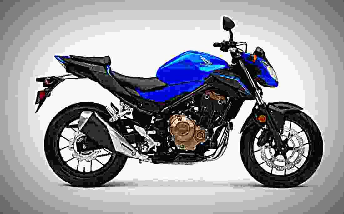 Honda CB500F 2018 2 motorbike A4 Photo Print