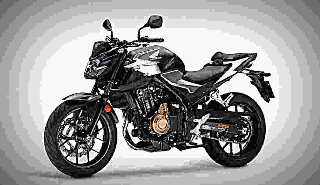 Honda CB500F 2019 1 motorbike A4 Photo Print