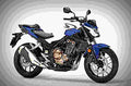 Honda CB500F 2019 2 motorbike A4 Photo Print