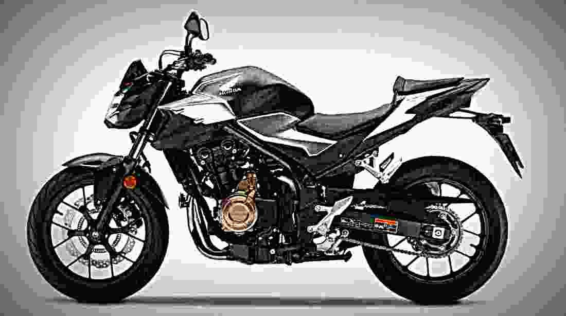 Honda CB500F 2019 4 motorbike A4 Photo Print