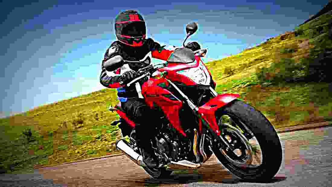 Honda CB500F ABS 2018 3 motorbike A4 Photo Print