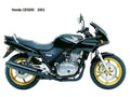 Honda CB500S 2001 motorbike A4 Photo Print