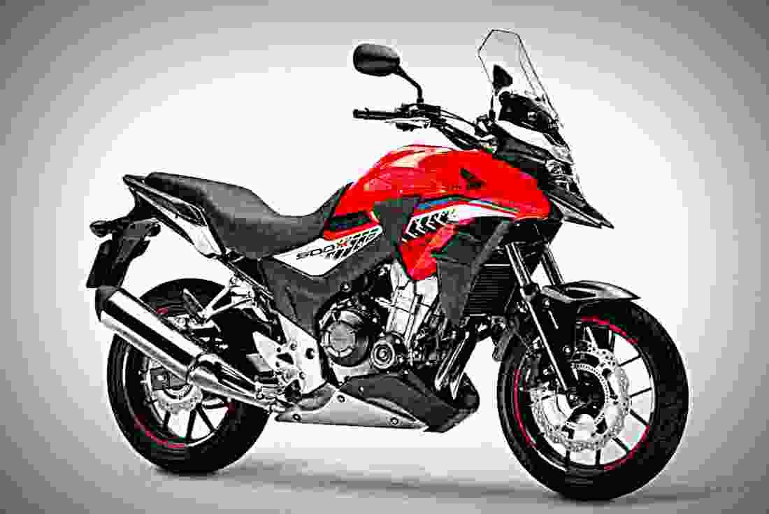 Honda CB500X 2017 2 motorbike A4 Photo Print