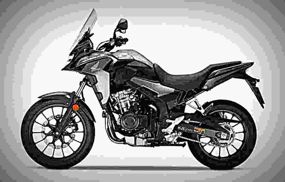 Honda CB500X 2019 2 motorbike A4 Photo Print