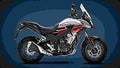 Honda CB500X 2019 4 motorbike A4 Photo Print