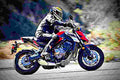 Honda CB650F 2018 4 motorbike A4 Photo Print