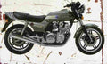 Honda CB750F 1981 Aged Vintage A4 Photo Print
