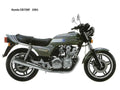 Honda CB750F 1981 motorbike A4 Photo Print
