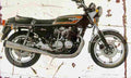 Honda CB750F2 1978 Aged Vintage A4 Photo Print