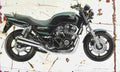 Honda CB750F2 SevenFifty 1998 Aged Vintage A4 Photo Print