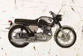 Honda CB77 1966 aged 2021 A4 Photo Print