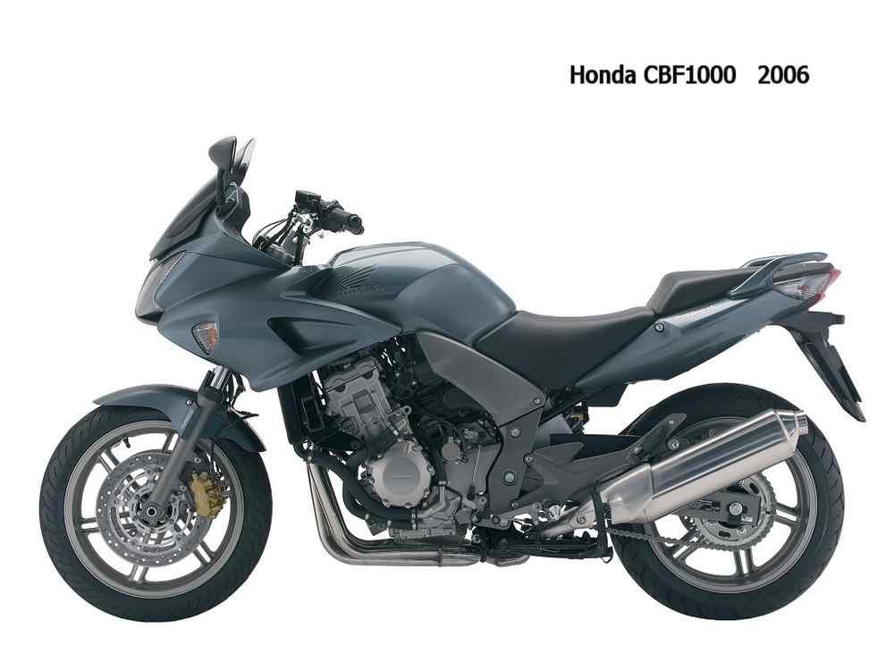 Honda CBF1000 2006 motorbike A4 Photo Print