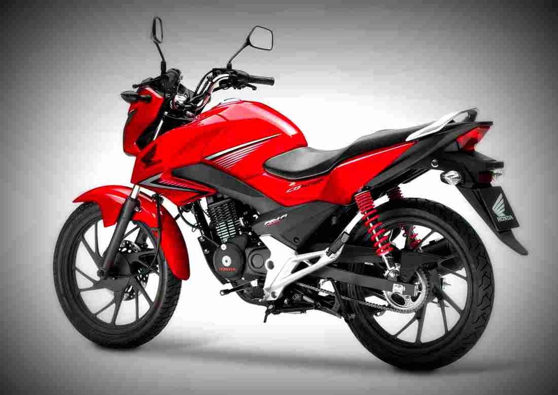 Honda CBF125 2017 2 motorbike A4 Photo Print