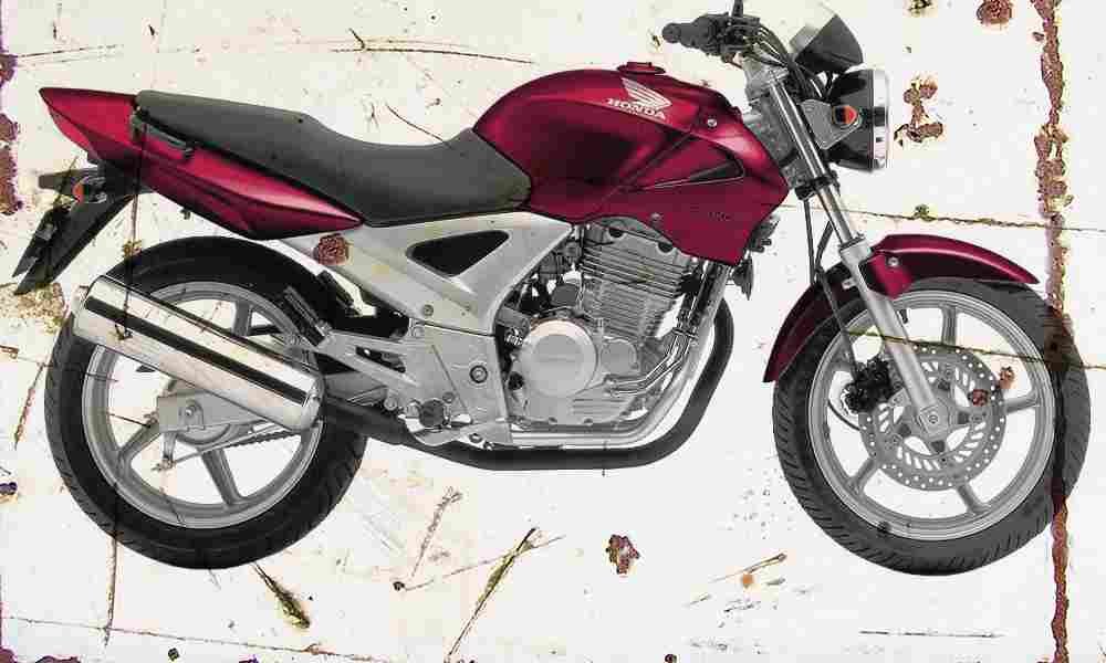 Honda CBF250 2004 Aged Vintage A4 Photo Print