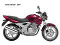 Honda CBF250 2004 motorbike A4 Photo Print