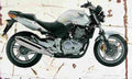 Honda CBF500 2004 Aged Vintage A4 Photo Print