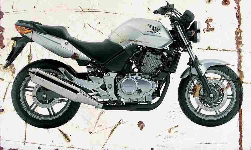 Honda CBF500 2004 Aged Vintage A4 Photo Print