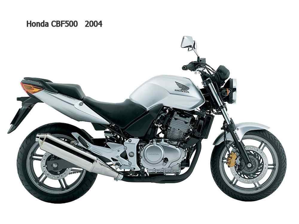 Honda CBF500 2004 motorbike A4 Photo Print