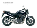 Honda CBF600 2004 motorbike A4 Photo Print