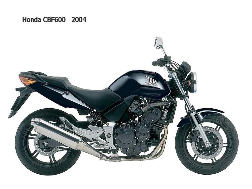 Honda CBF600 2004 motorbike A4 Photo Print
