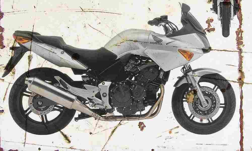 Honda CBF600S 2004 Aged Vintage A4 Photo Print