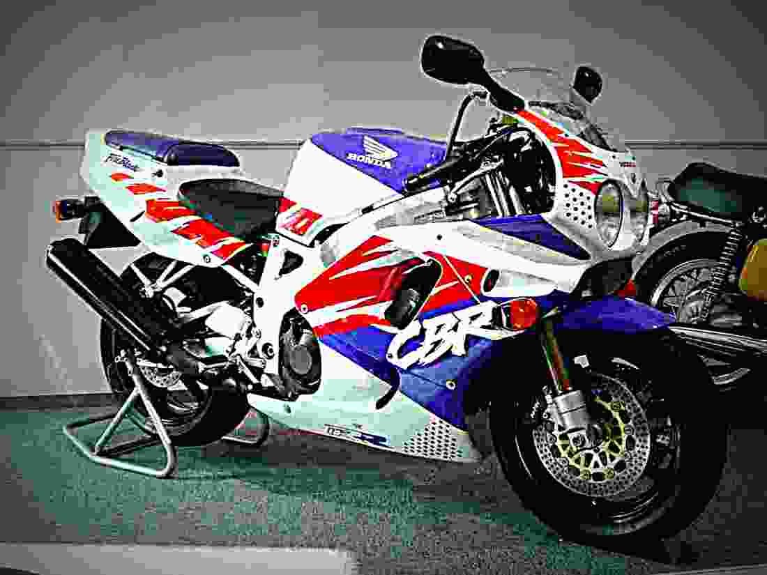 Honda CBR 1000 F 1991 4 motorbike A4 Photo Print