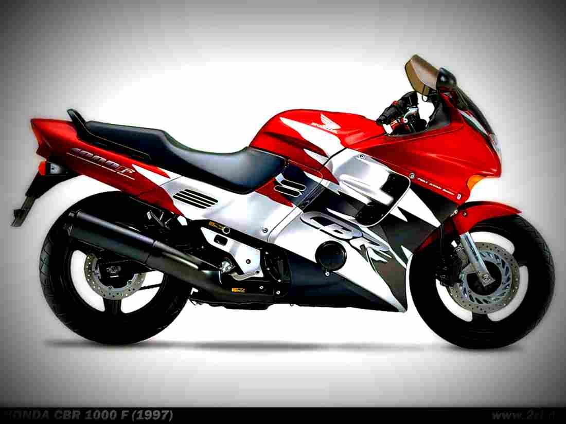 Honda CBR 1000 F 1997 1 motorbike A4 Photo Print