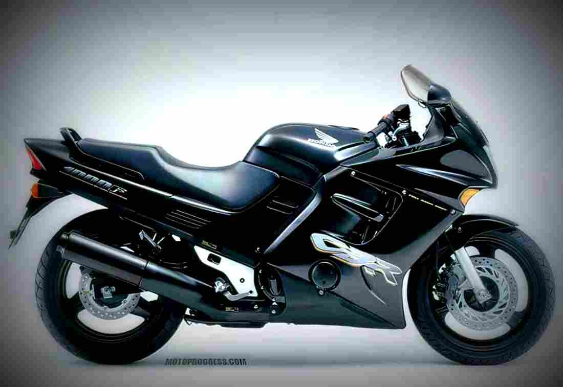 Honda CBR 1000 F 2000 6 motorbike A4 Photo Print