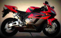 Honda CBR 1000 RR 2004 2 motorbike A4 Photo Print