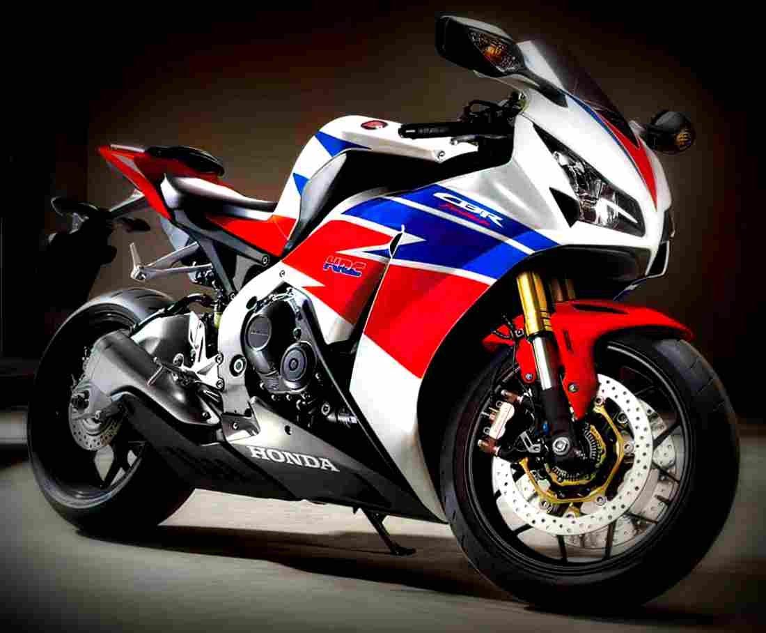 Honda CBR 1000 RR Fireblade 2009 2 motorbike A4 Photo Print