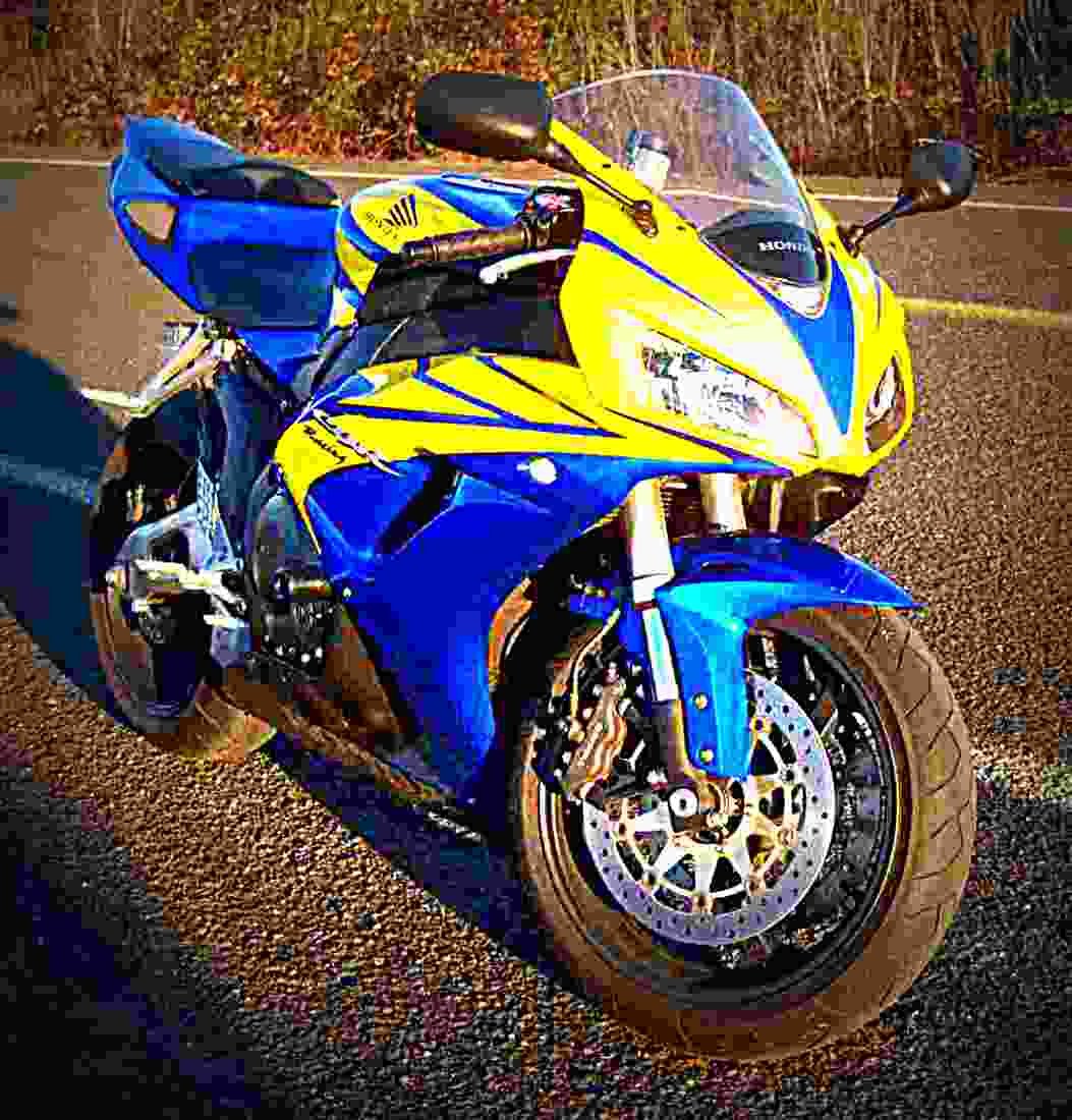 Honda CBR 1000 RR Fireblade 2009 6 motorbike A4 Photo Print