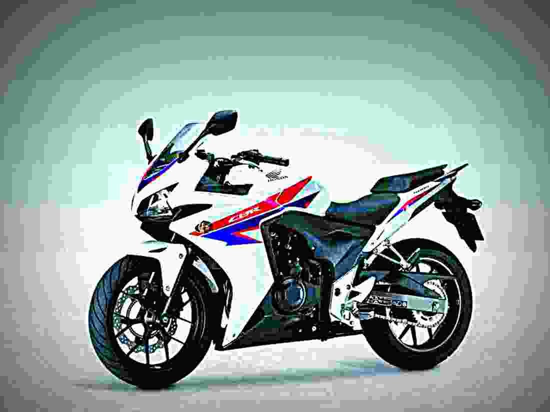 Honda CBR 400 R CBR 400 R 2 motorbike A4 Photo Print