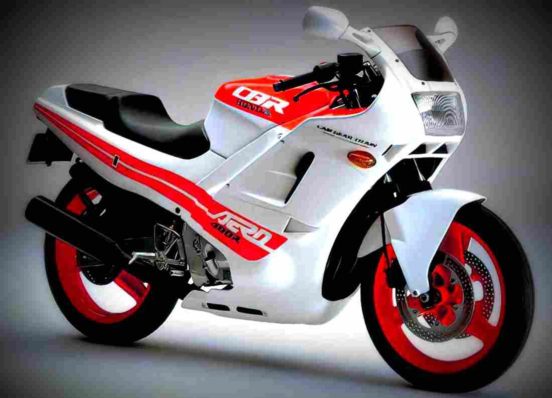 Honda CBR 400 R CBR 400 R 3 motorbike A4 Photo Print