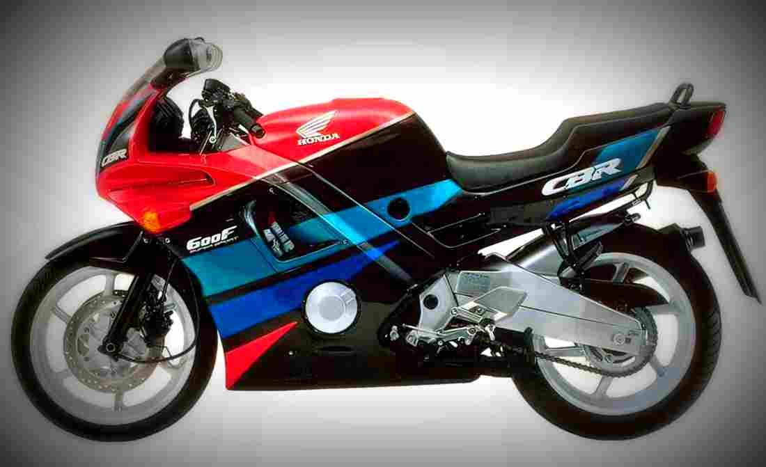Honda CBR 600 F 1991 5 motorbike A4 Photo Print