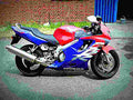 Honda CBR 600 F 2002 2 motorbike A4 Photo Print
