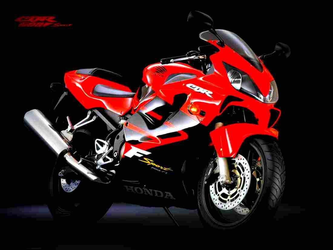 Honda CBR 600 F 2003 5 motorbike A4 Photo Print