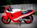 Honda CBR 600 F (reduced effect) 1989 3 motorbike A4 Photo Print