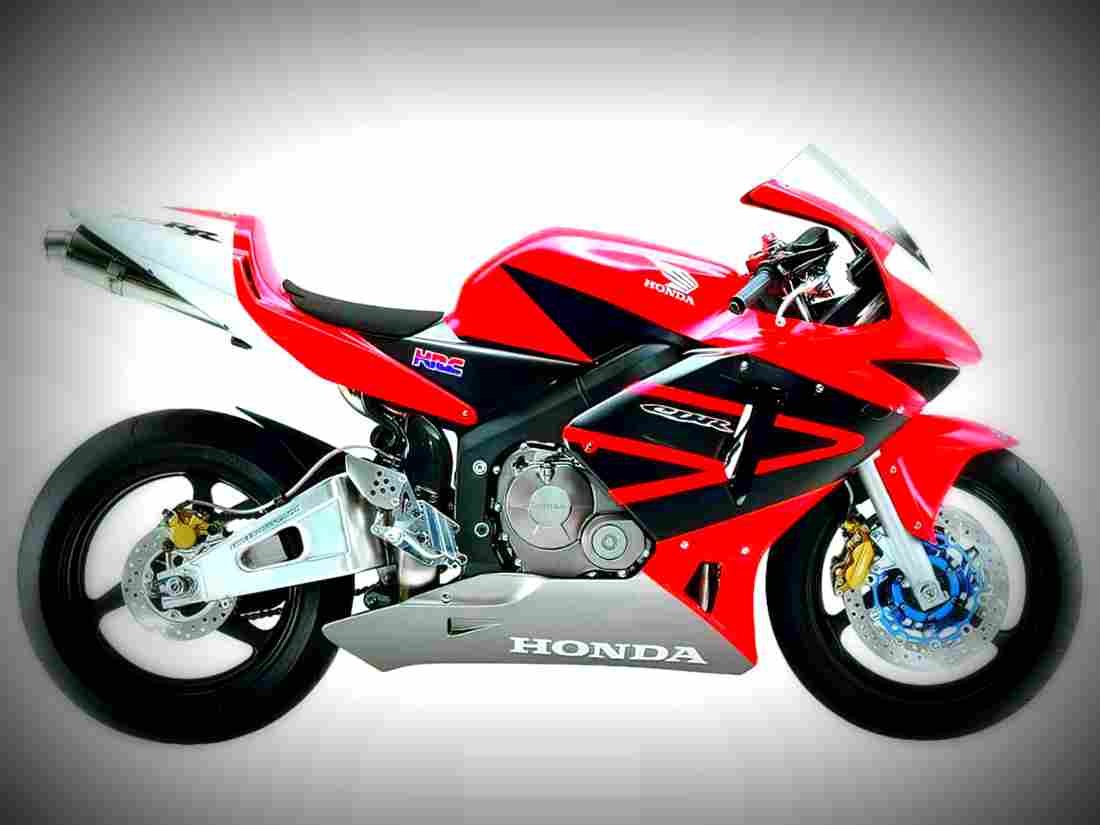 Honda CBR 600 RR 2003 1 motorbike A4 Photo Print