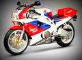 Honda CBR 750 1990 1 motorbike A4 Photo Print