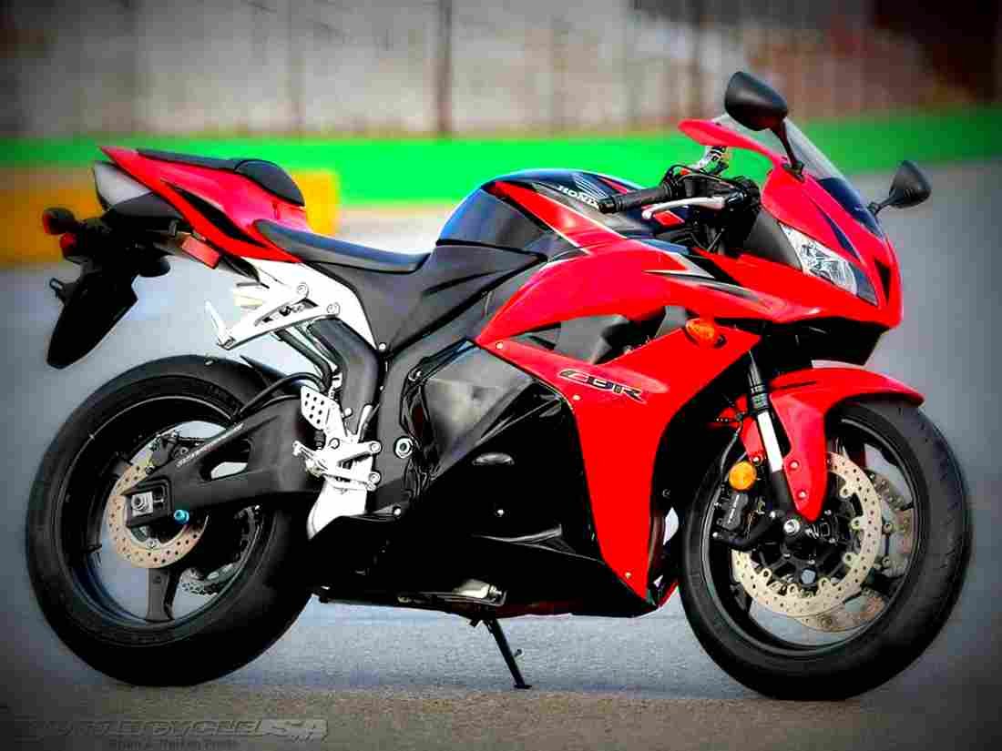 Honda CBR 750 1990 4 motorbike A4 Photo Print