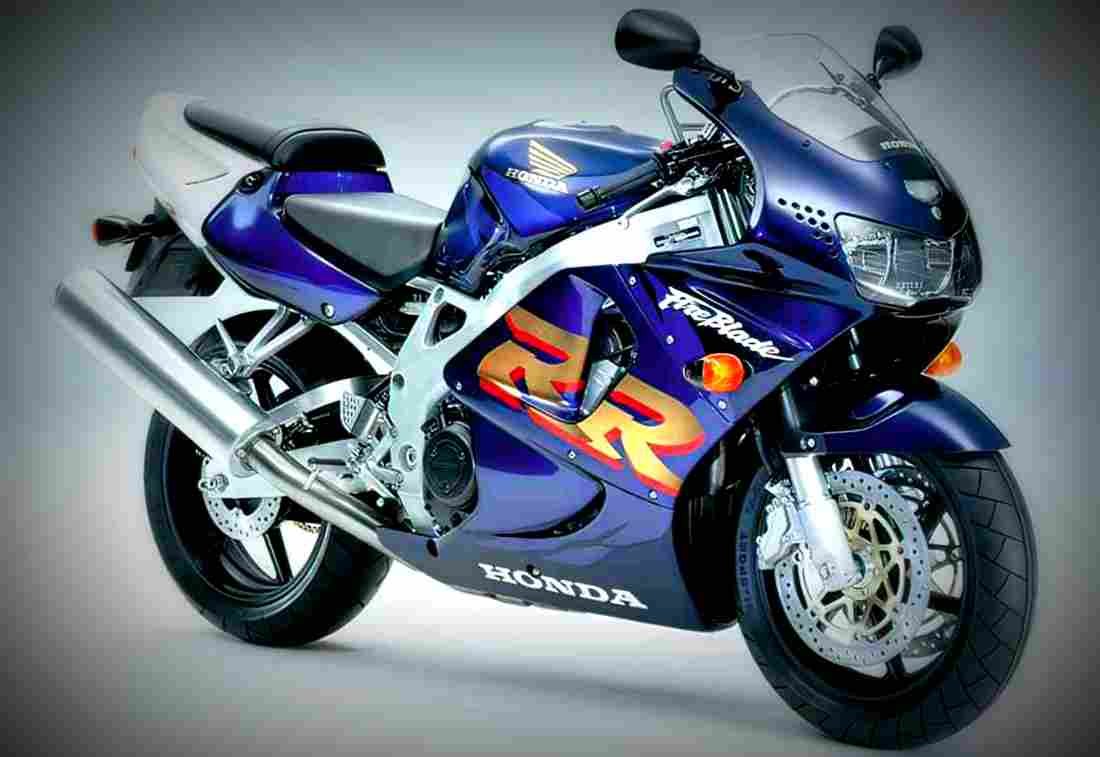 Honda CBR 900 RR 1999 2 motorbike A4 Photo Print
