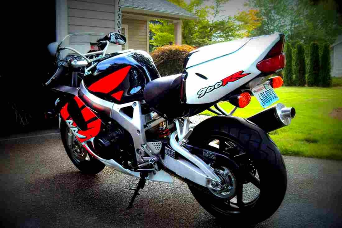 Honda CBR 900 RR 1999 6 motorbike A4 Photo Print