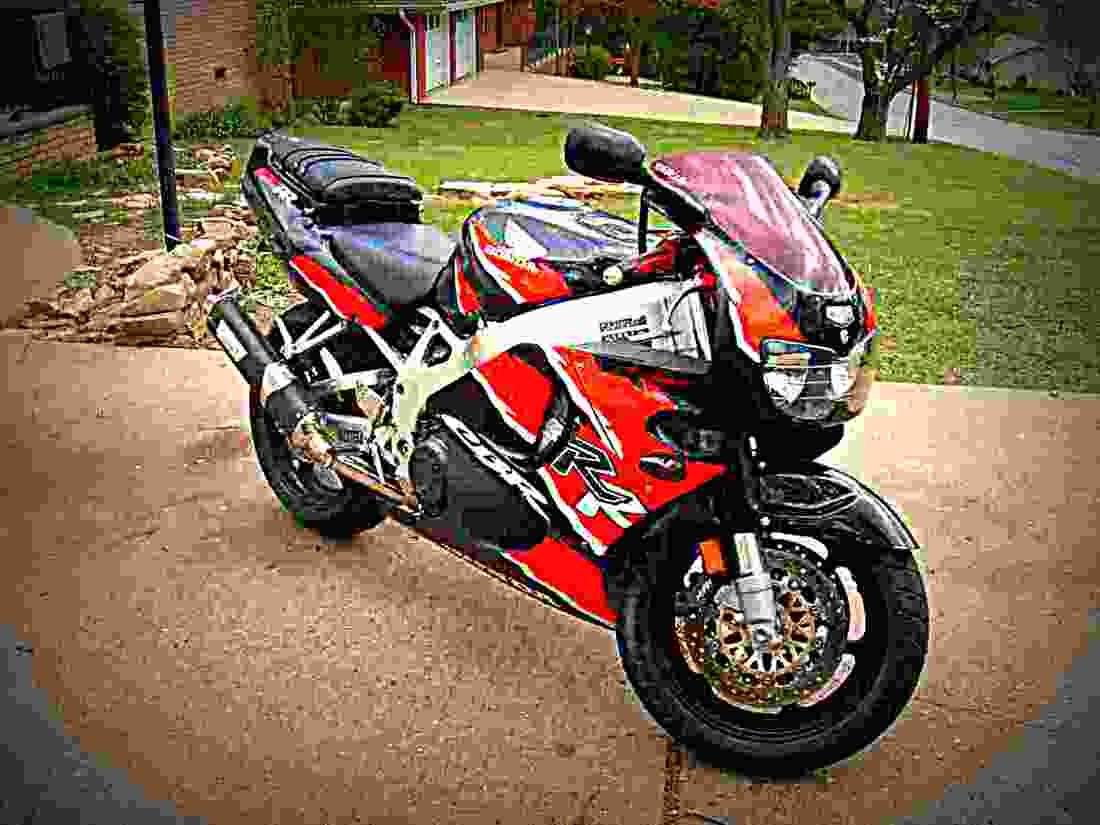 Honda CBR 900 RR Fireblade 1994 6 motorbike A4 Photo Print