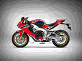 Honda CBR1000RR 2017 3 motorbike A4 Photo Print