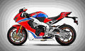 Honda CBR1000RR ABS 2018 3 motorbike A4 Photo Print