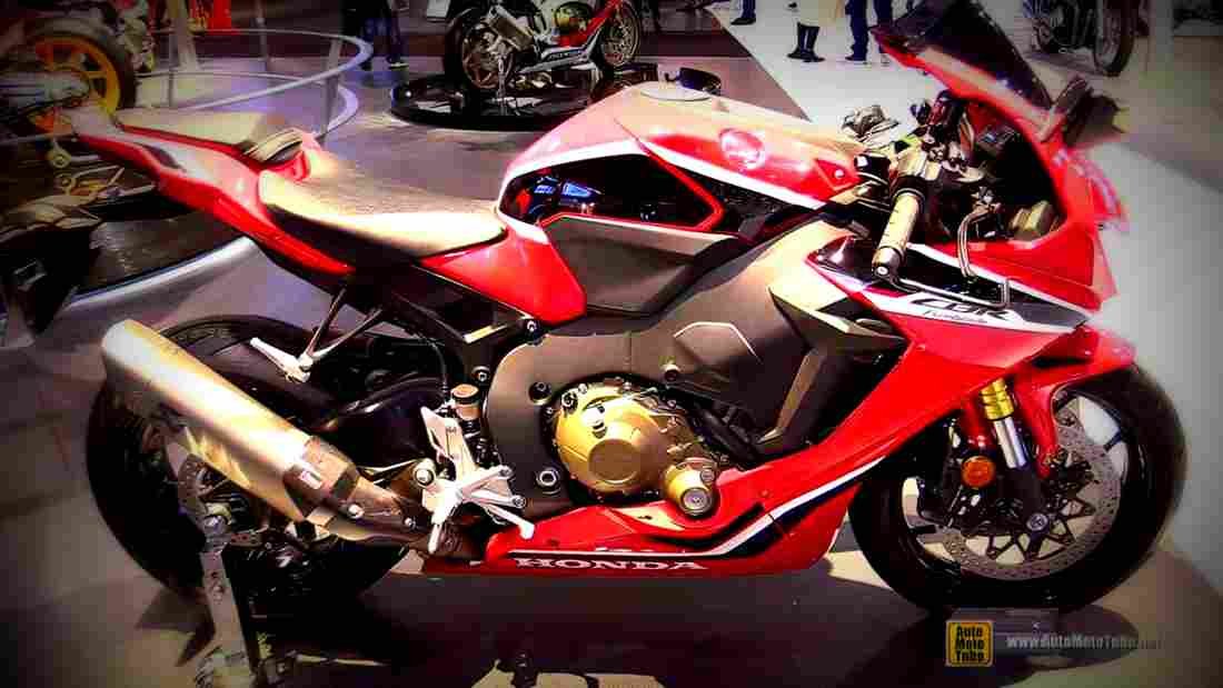 Honda CBR1000RR ABS 2018 4 motorbike A4 Photo Print