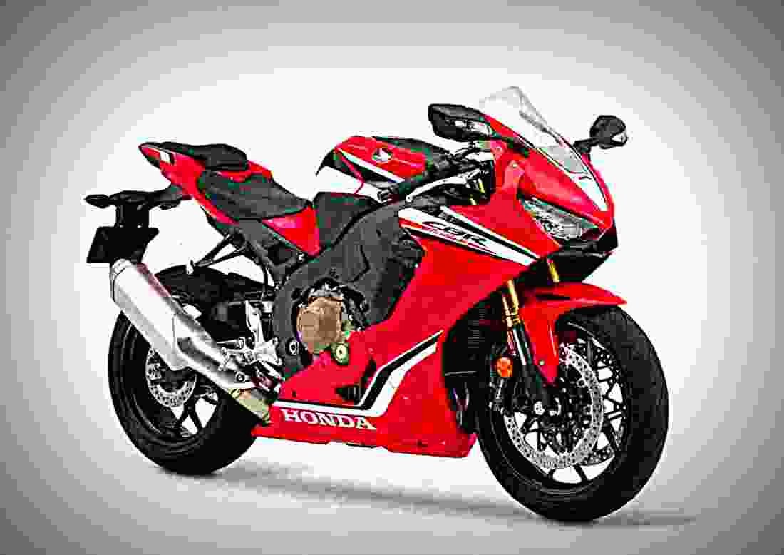 Honda CBR1000RR ABS 2019 2 motorbike A4 Photo Print