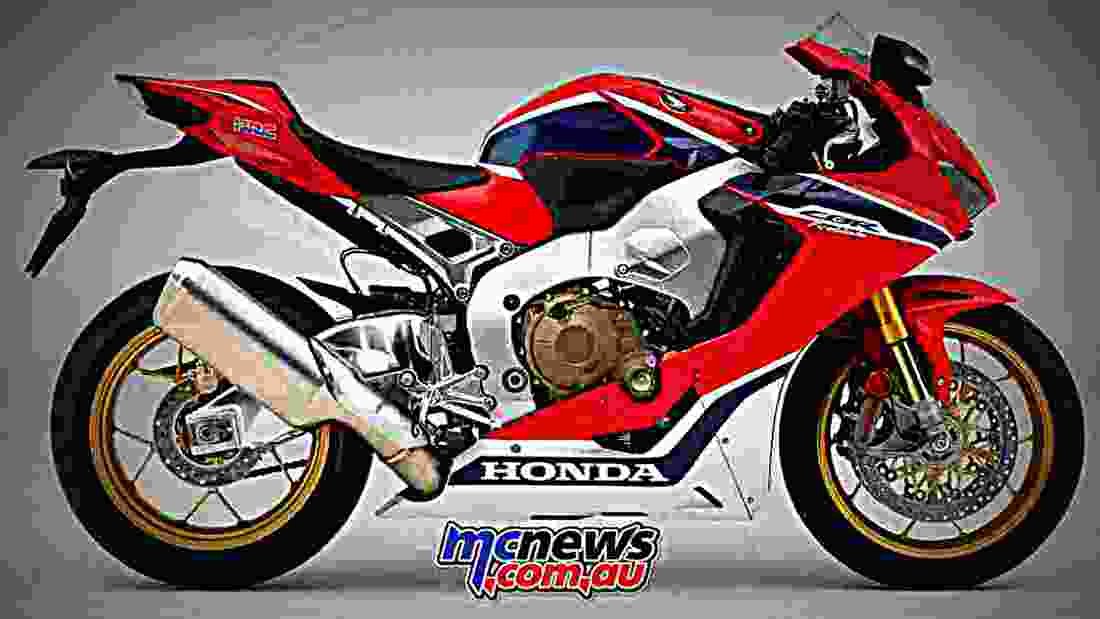 Honda CBR1000RR Fireblade 2017 2 motorbike A4 Photo Print