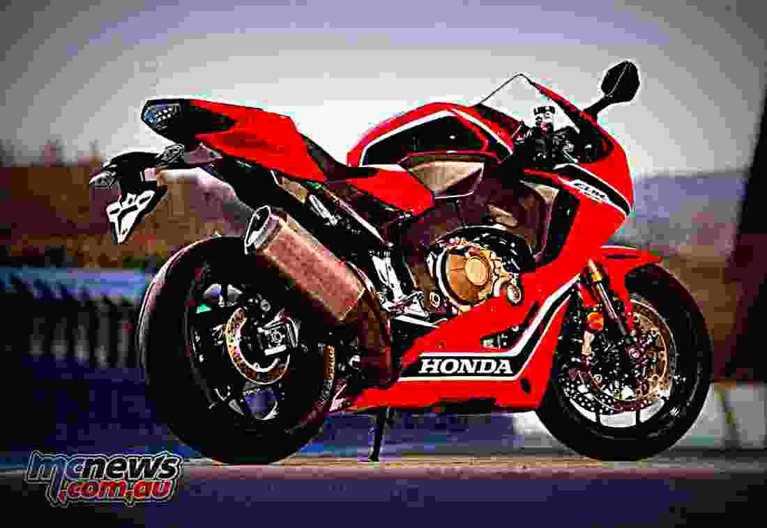 Honda CBR1000RR Fireblade 2017 3 motorbike A4 Photo Print